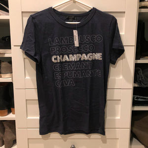 J. Crew Tops - NWT JCrew Champagne Graphic Tee Size Small J. Crew Tops - NWT JCrew Champagne Graphic Tee Size Small